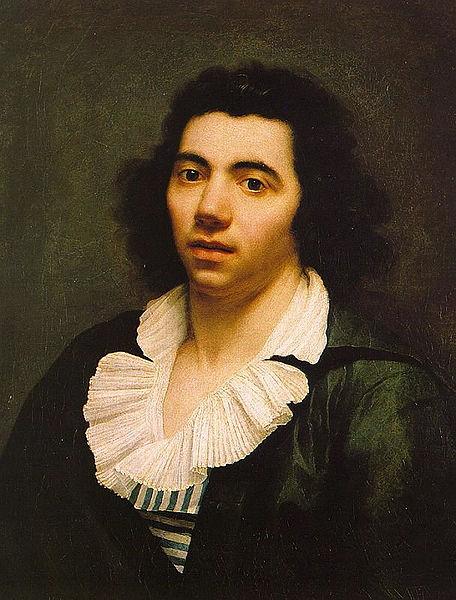 Anne-Louis Girodet de Roussy-Trioson Self portrait
